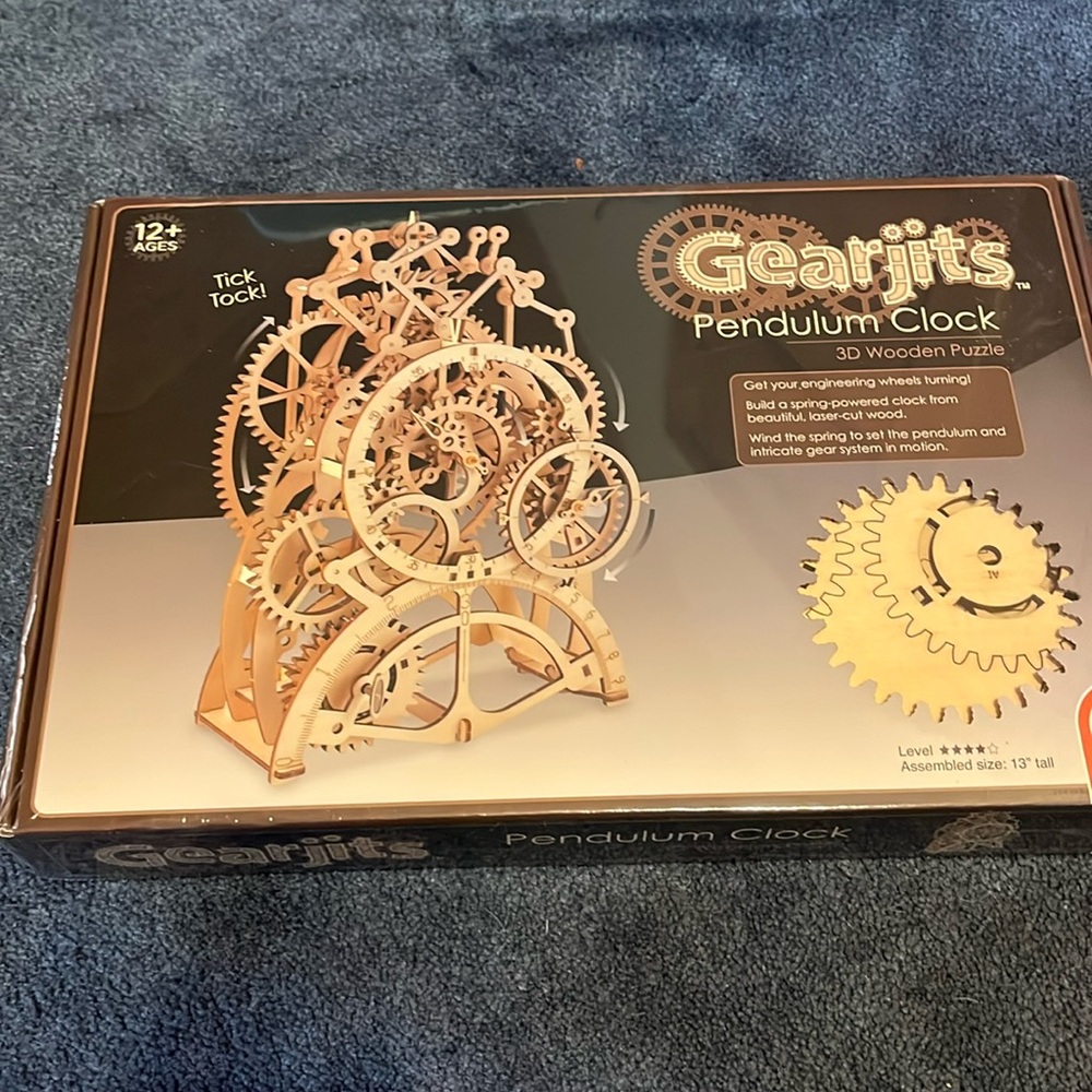 Mindware Gearjits pendulum clock brand new